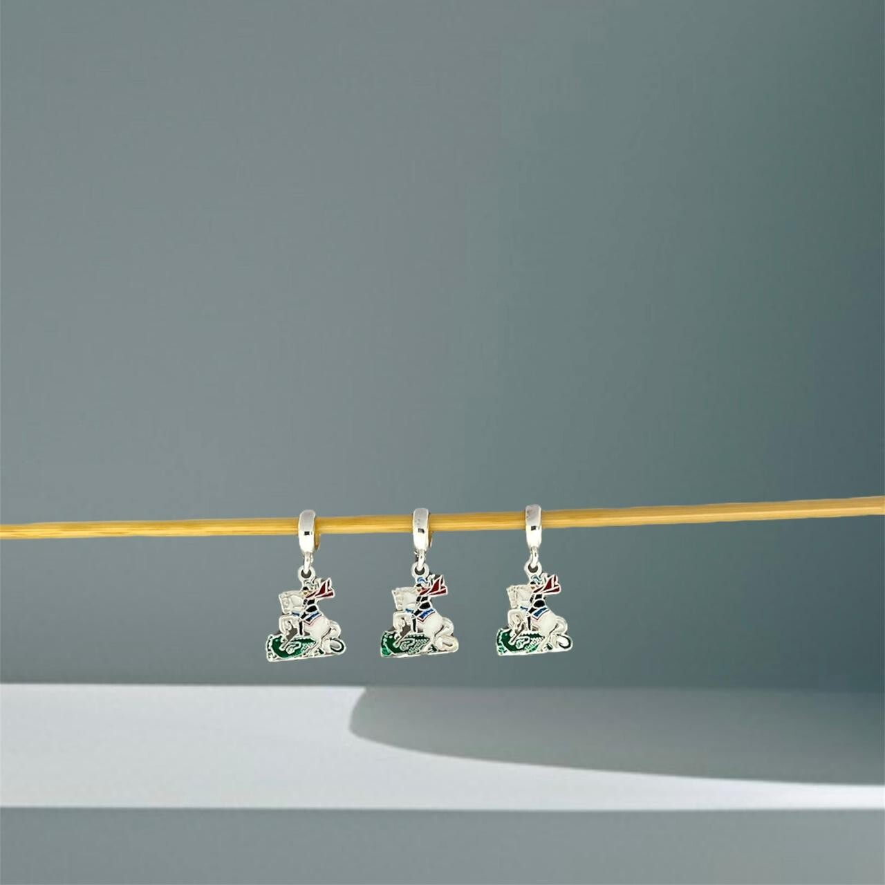 BERLOQUE SÃO JORGE / CORTE A LASER - PRATA 925