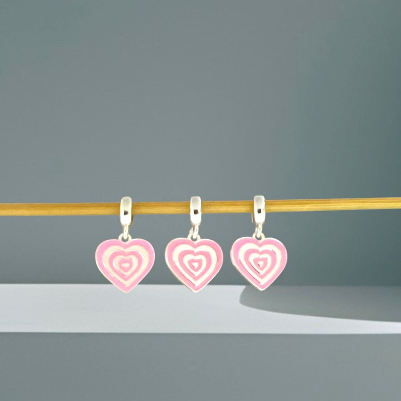 BERLOQUE CORAÇÃO / CORTE A LASER - PRATA 925