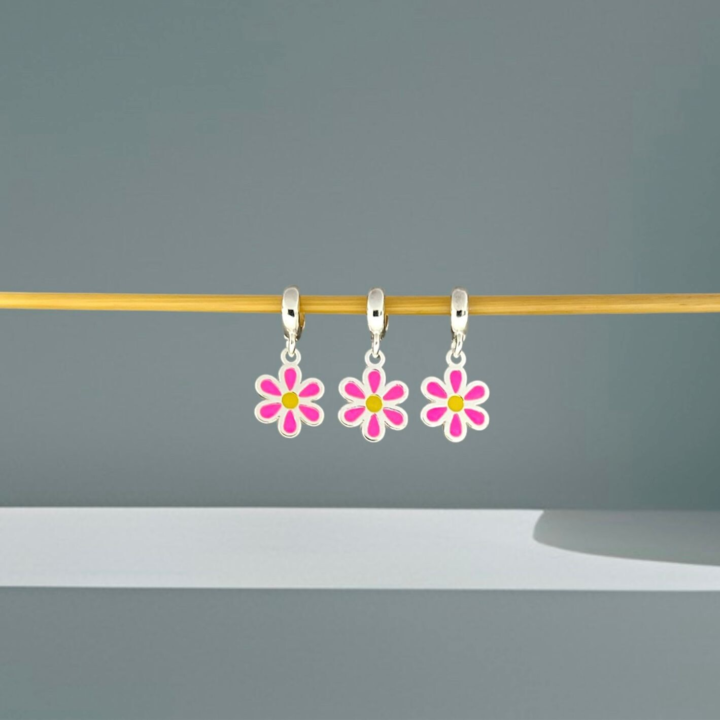 BERLOQUE FLOR / CORTE A LASER - PRATA 925