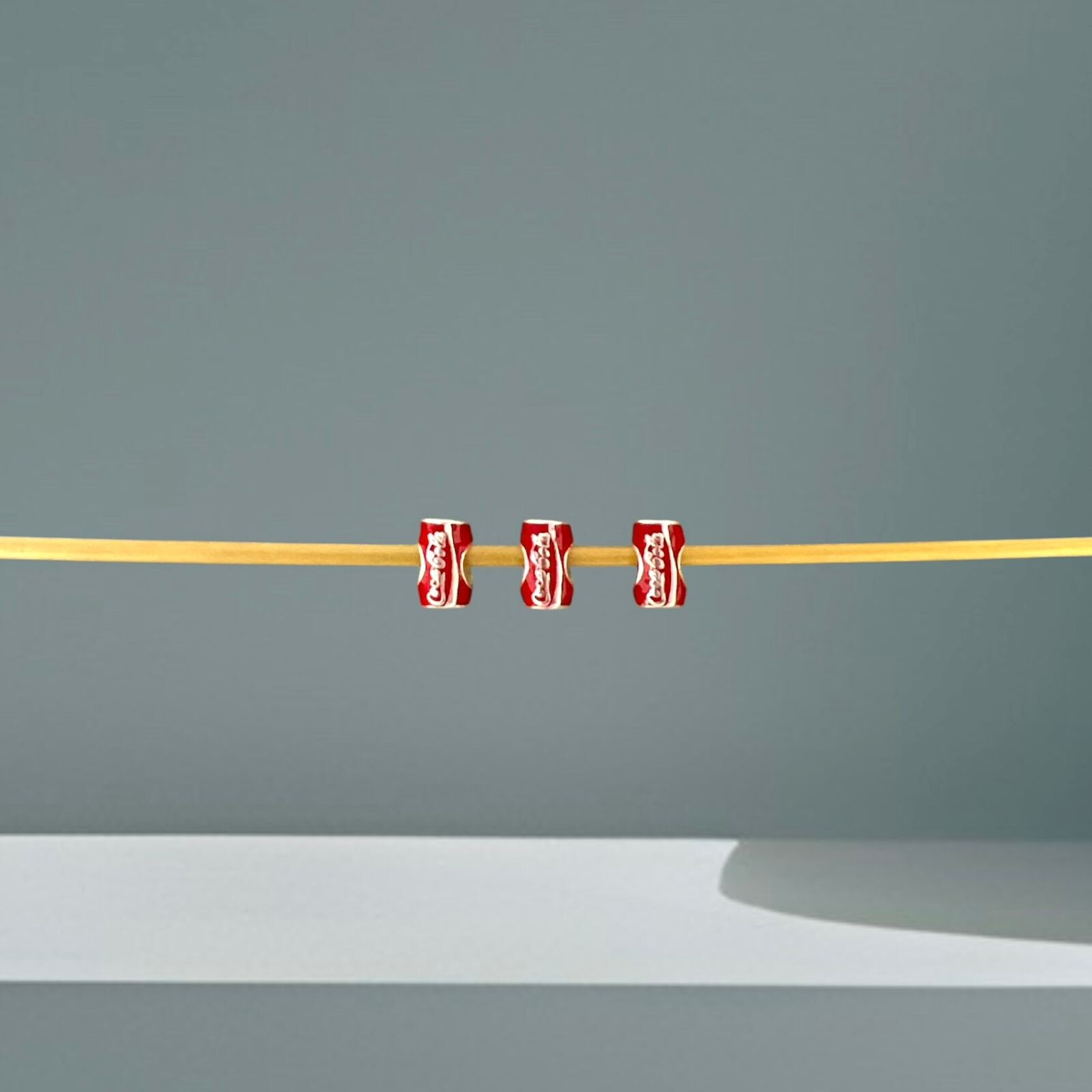 BERLOQUE COCA-COLA LATA - PRATA 925