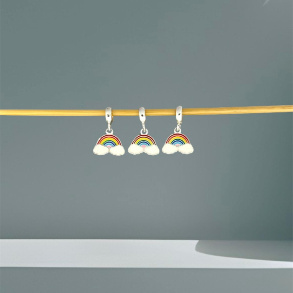 BERLOQUE ARCO-ÍRIS - PRATA 925