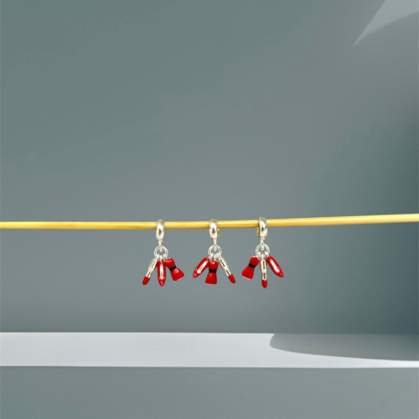 BERLOQUE VESTIDO / BATOM / SAPATO - PRATA 925