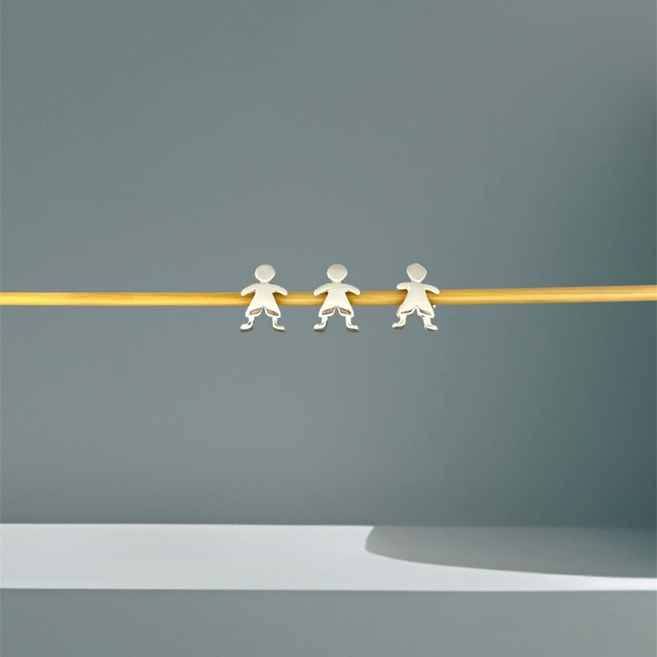 BERLOQUE MENINO - PRATA 925