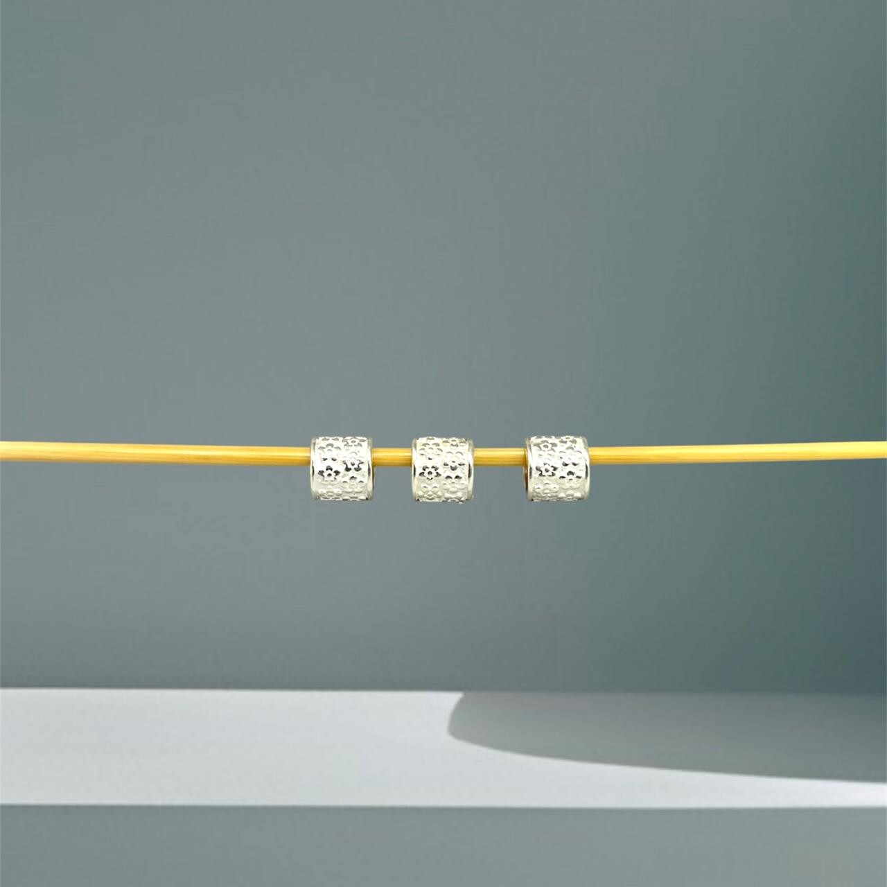 BERLOQUE SEPARADOR FLOR - PRATA 925