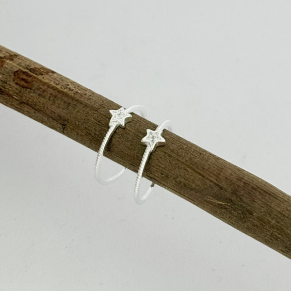 ANEL ESTRELA - PRATA 925