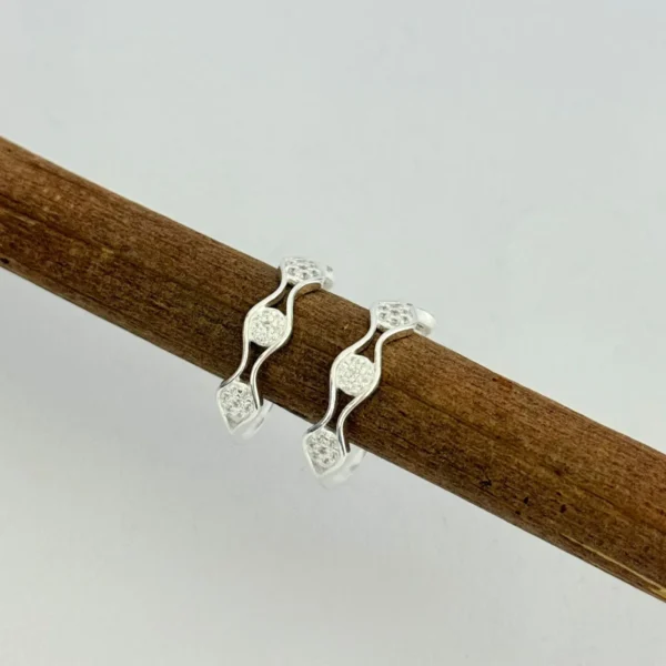 ANEL CRAVEJADO - PRATA 925 - 19