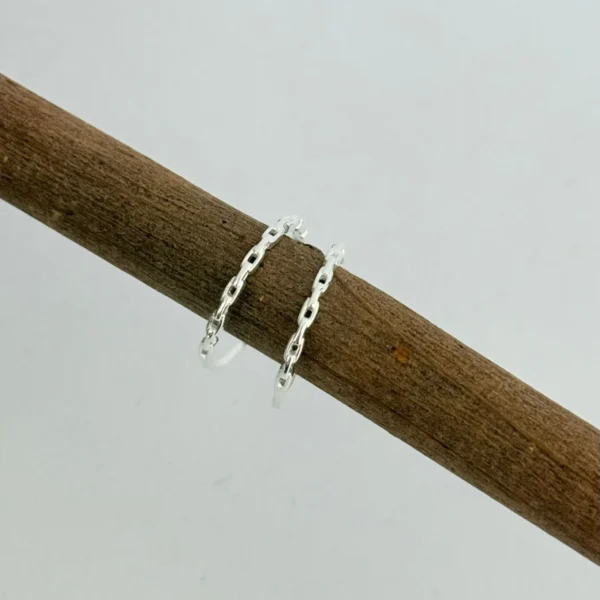 ANEL CORRENTINHA - PRATA 925