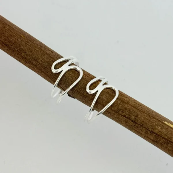 ANEL ABSTRATO - PRATA 925 - 15