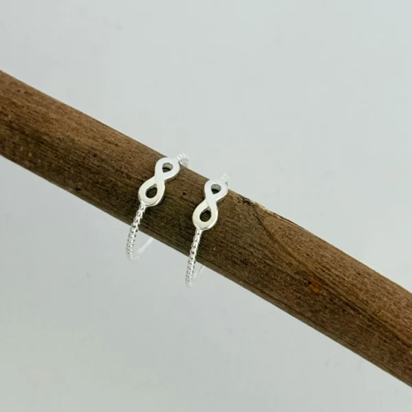 ANEL INFINITO - PRATA 925