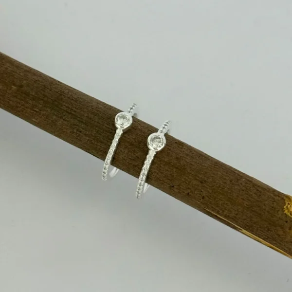 ANEL ZIRCÔNIA CRAVEJADO - PRATA 925