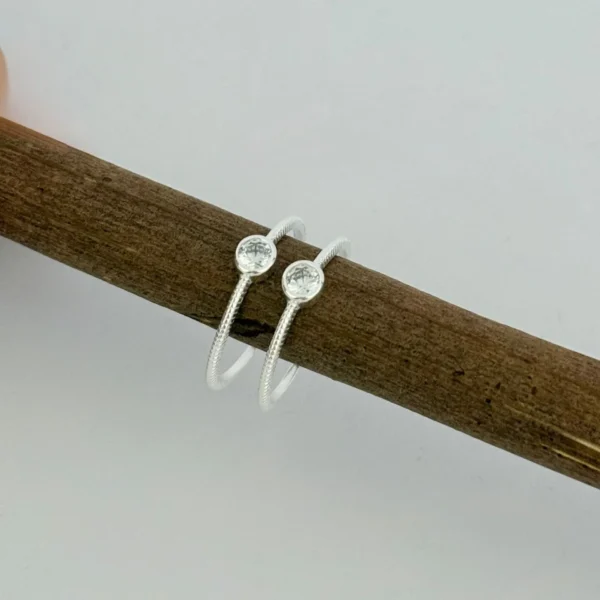 ANEL ZIRCÔNIA - PRATA 925