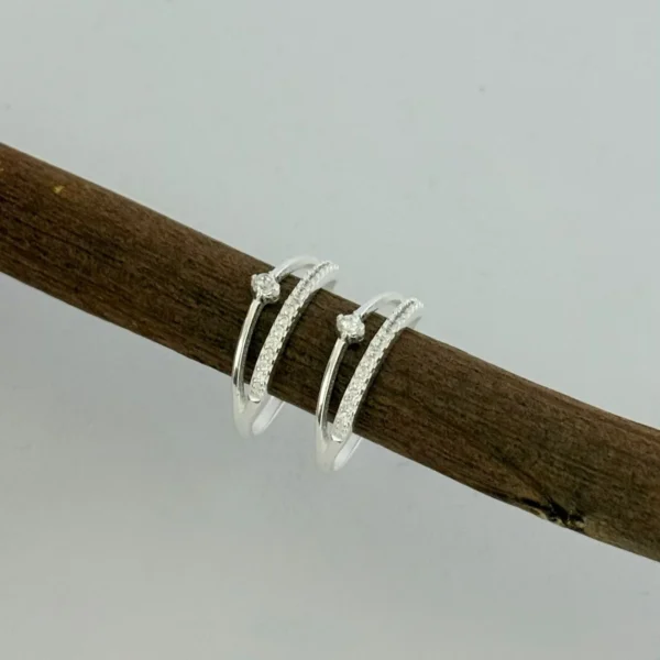 ANEL DUPLO - PRATA 925