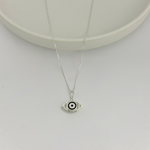 COLAR OLHO GREGO - PRATA 925