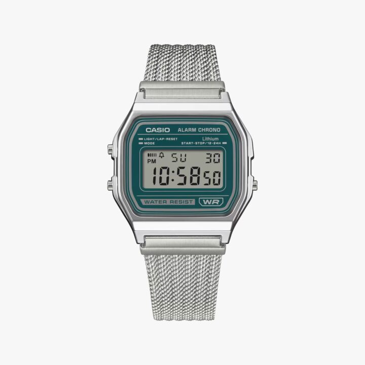 Relógio Casio Vintage Digital Prata Unissex