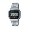 A168WA-1WDF-SC Relógio Casio Vintage Digital Prata Unissex