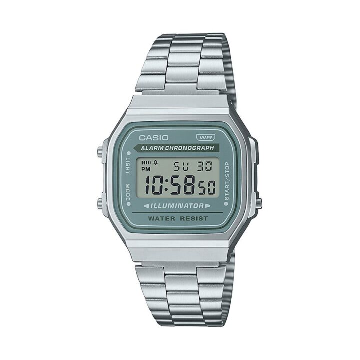 Relógio Casio Vintage Digital Prata Unissex