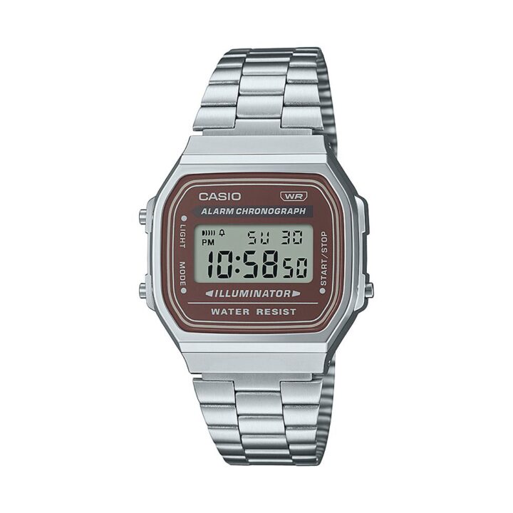 Relógio Casio Vintage Digital Prata Unissex