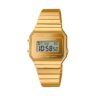 A700WEVG-9A_1 Relógio Casio Vintage Digital Dourado Unissex