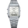 Relógio Casio Vintage Analógico e Digital Prata Unissex