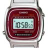 LA670WA-4DF (1) Relógio Casio Vintage Digital Prata Feminino