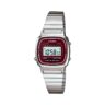 LA670WA-4DF Relógio Casio Vintage Digital Prata Feminino