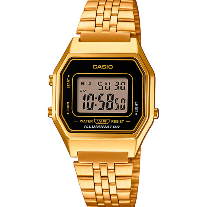 Relógio Casio Vintage Digital Dourado Unissex