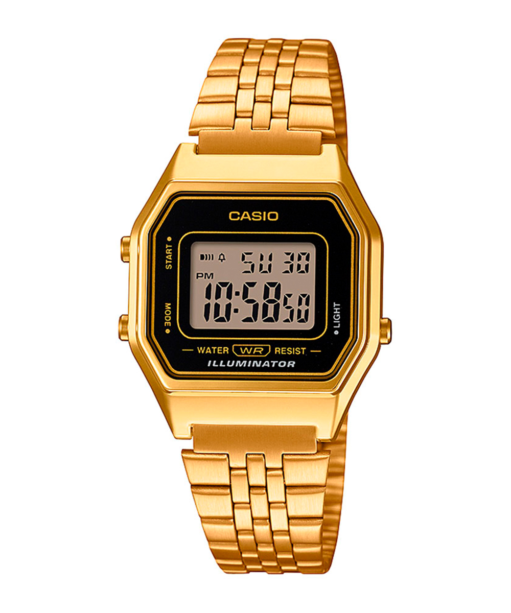 Relógio Casio Vintage Digital Dourado Unissex