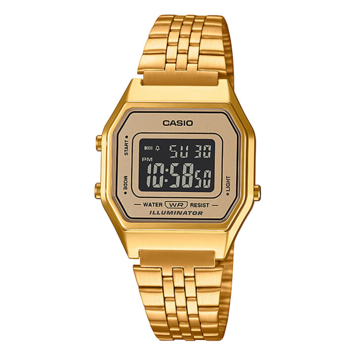 Relógio Casio Vintage Digital Dourado Unissex