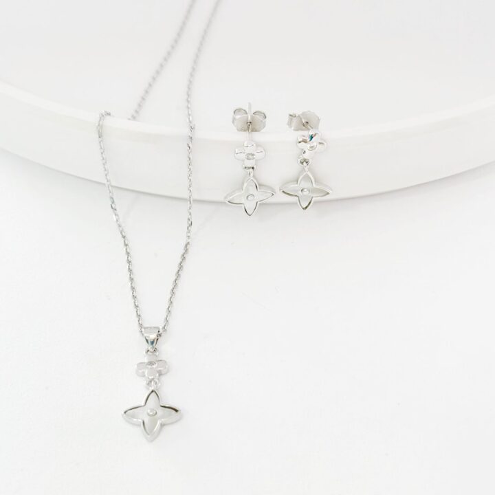 CONJUNTO TREVO CONJUNTO TREVO – PRATA 925