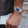 Relógio Casio Vintage Analógico e Digital Prata Unissex