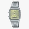 Relógio Casio Vintage Analógico e Digital Prata Unissex