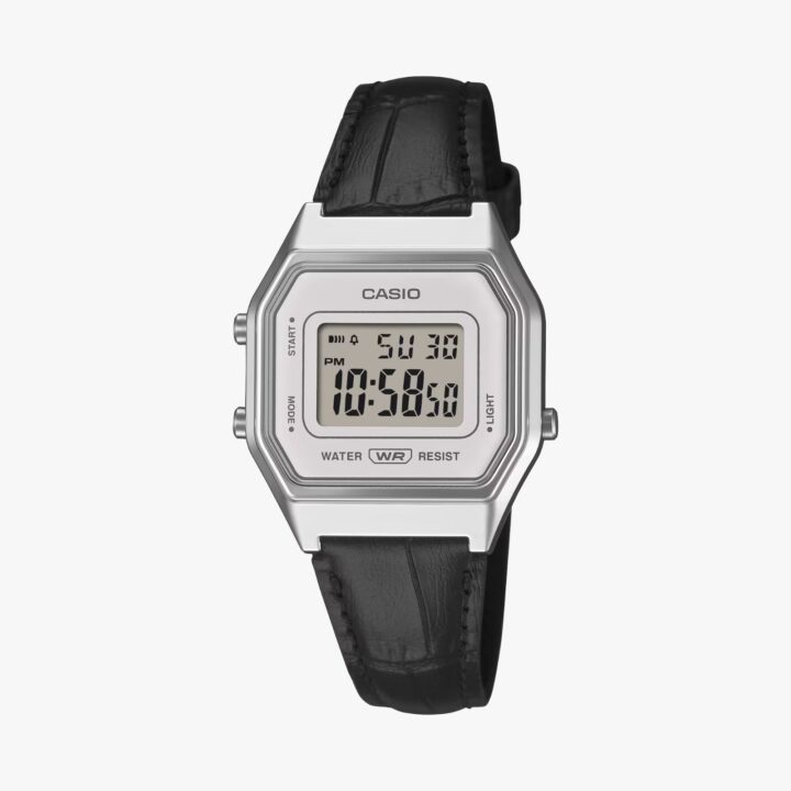 Relógio Casio Vintage Digital Prata Feminino