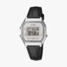 LA680WEL-8A2DF-SC Relógio Casio Vintage Digital Prata Feminino