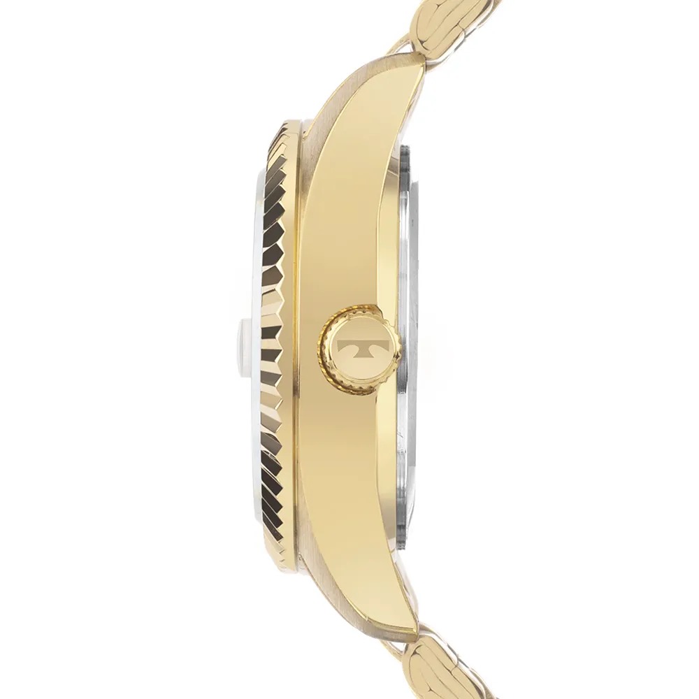 2015CEL/1X Relógio Technos Feminino Riviera Dourado