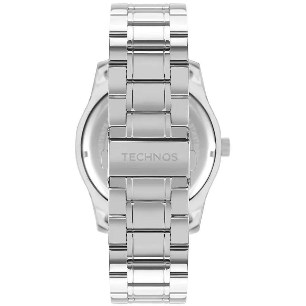 Relógio Technos Masculino Racer Prata