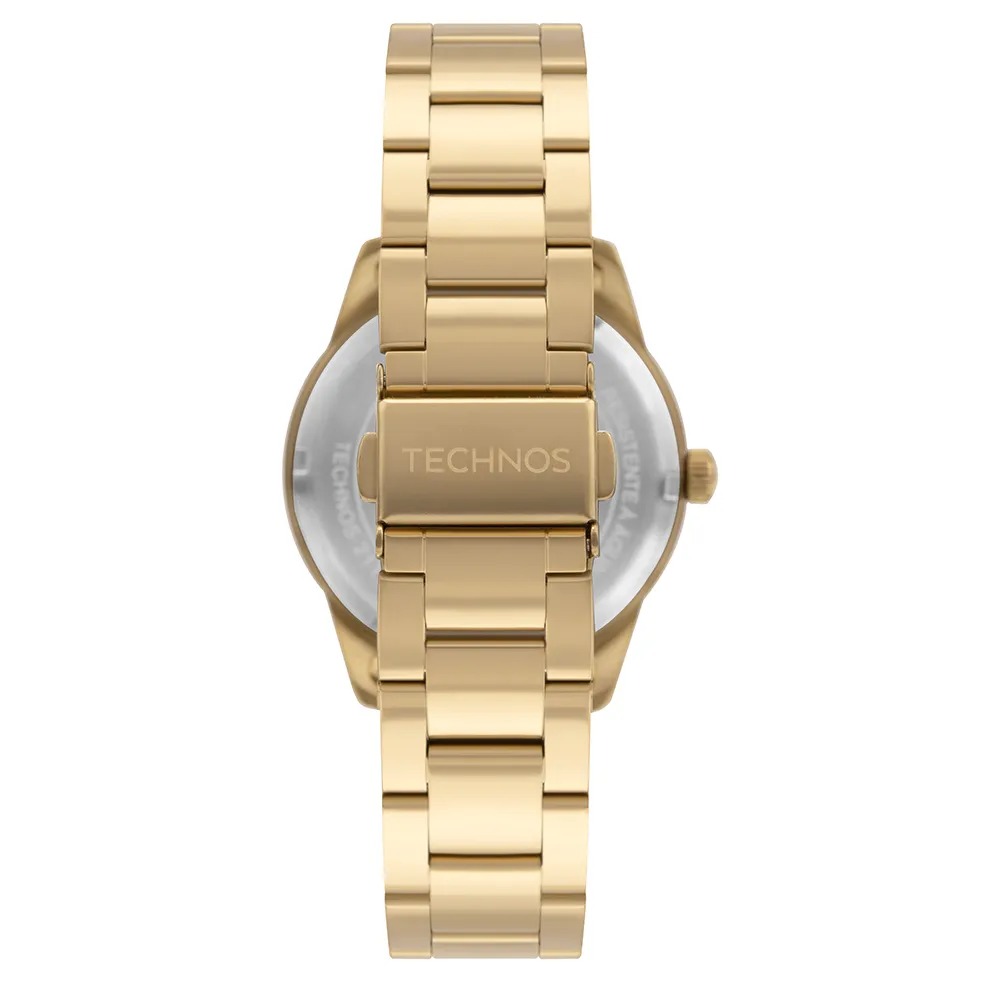 Relógio Technos Masculino Steel Dourado