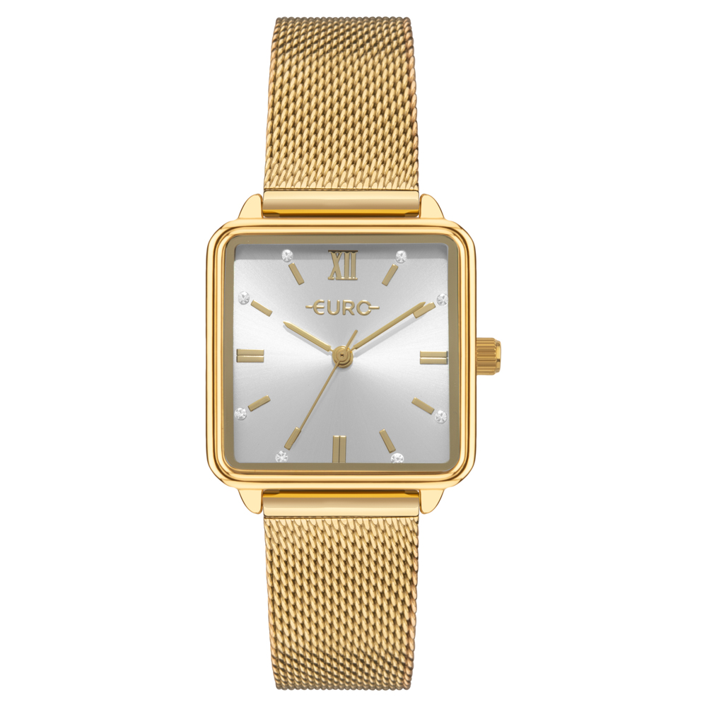 EU2035ZCC/K4K Kit Relógio Euro Feminino Mix Dourado