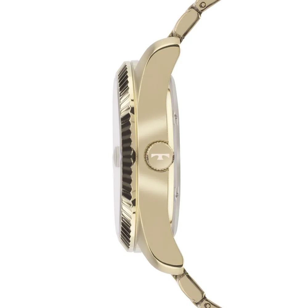 6P79BW/1X Relógio Technos Feminino Riviera Dourado