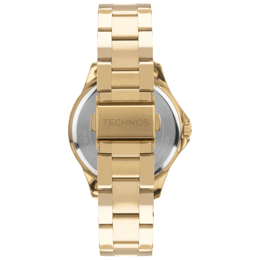 Relógio Technos Masculino Steel Dourado