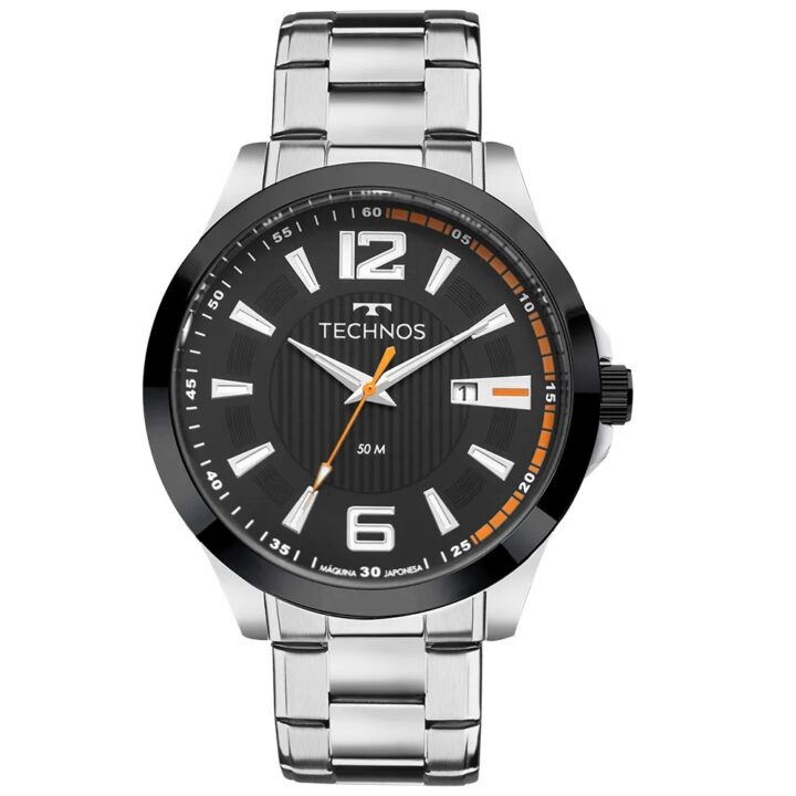 2115KNV/1P Relógio Technos Masculino Racer Prata