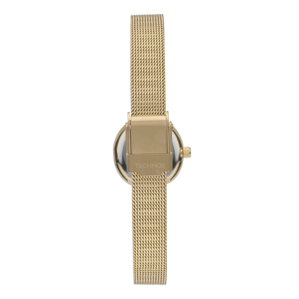 2035NAD/1D Relógio Technos Feminino Mini Dourado