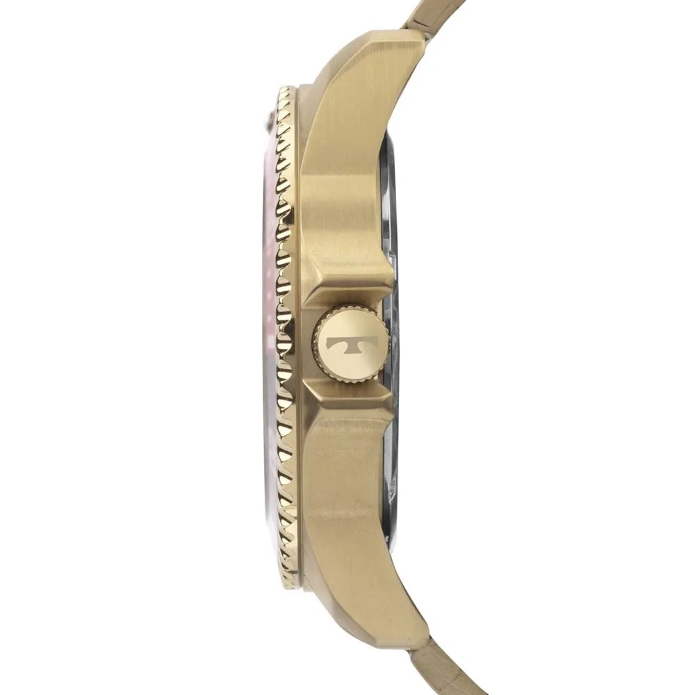 Relógio Technos Masculino Racer Dourado
