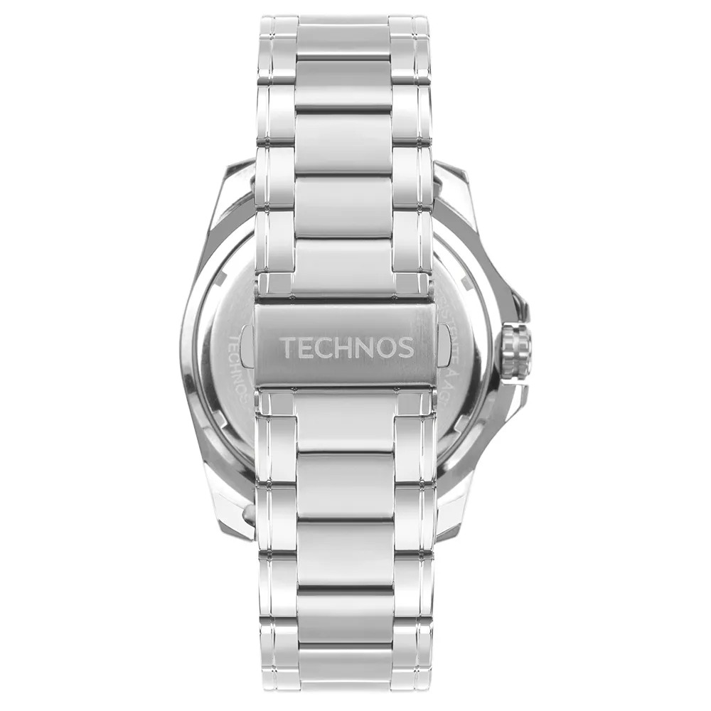 2117LFP/1P Relógio Technos Masculino Prata