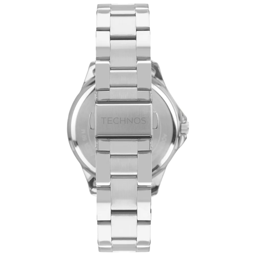 Relógio Technos Masculino Steel Prata