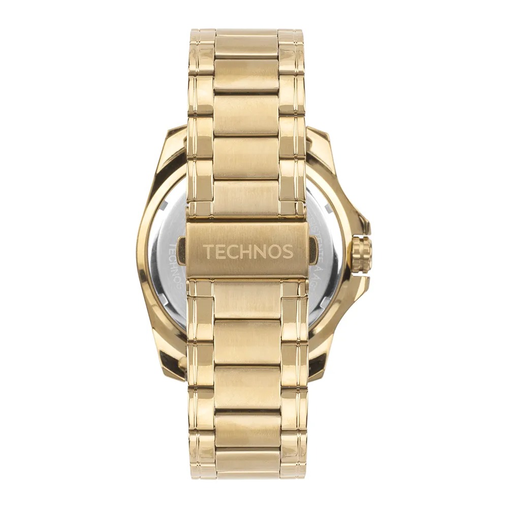 2117LFO/1P Relógio Technos Masculino Racer Premium Dourado