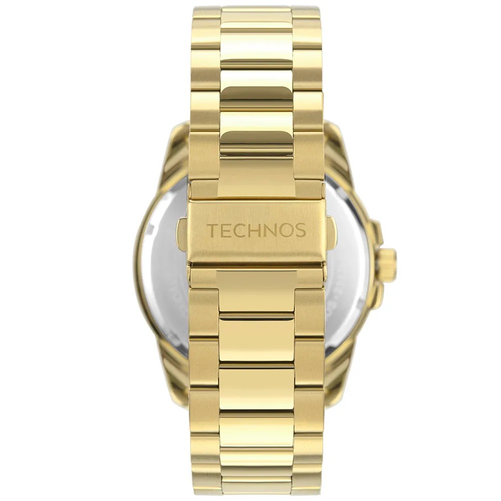 Relógio Technos Masculino Racer Dourado