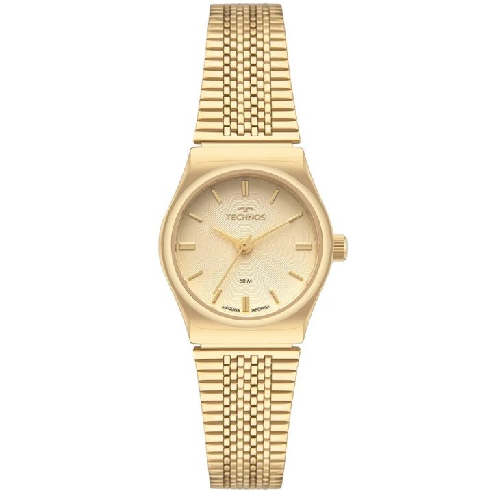 2035NDH/1X Relógio Technos Feminino Style Dourado