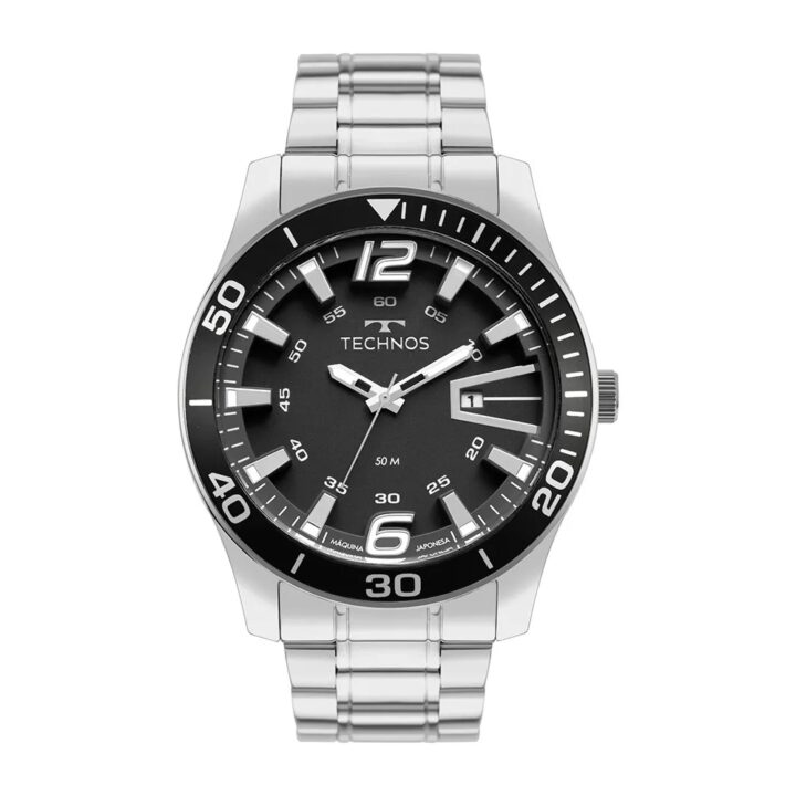 Relógio Technos Masculino Racer Premium Prata