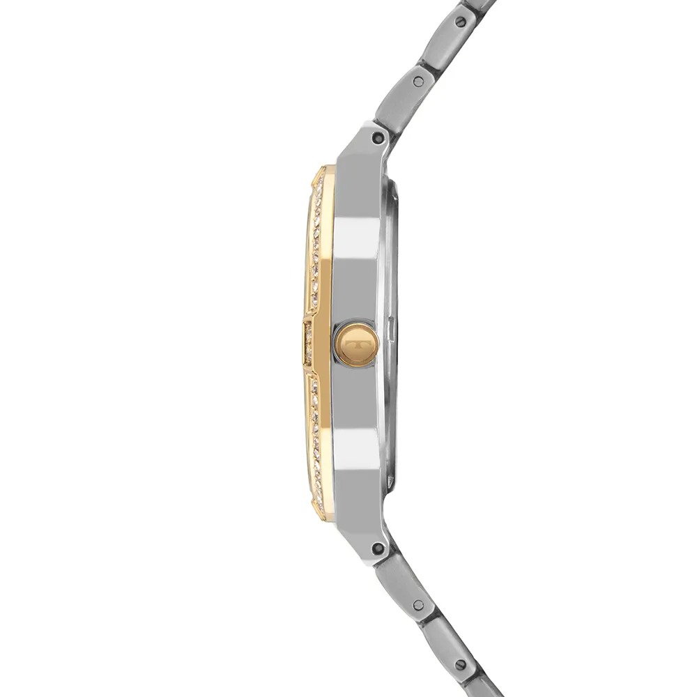 2036NBZ/1B Relógio Technos Feminino St.moritz Bicolor