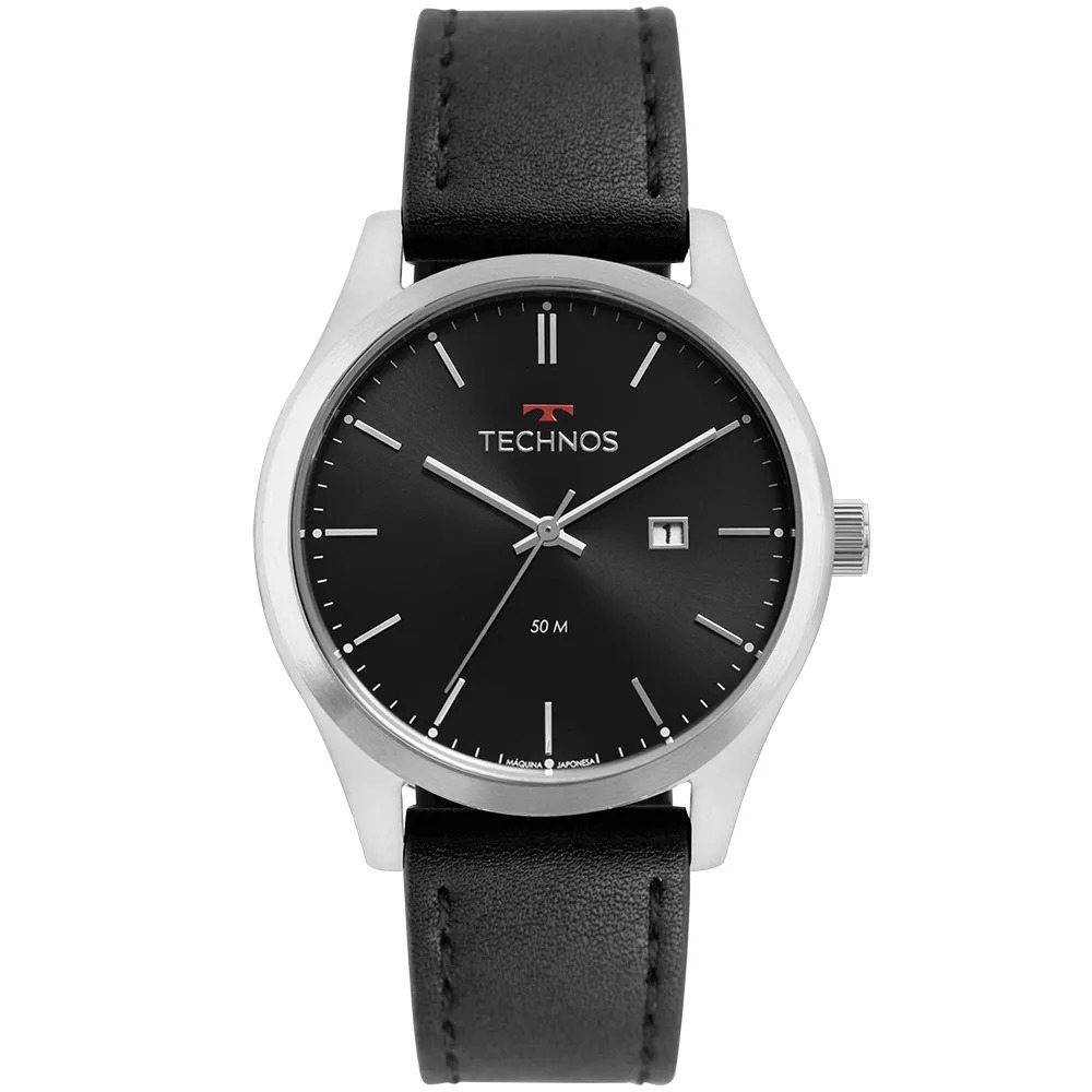 2115MSGS/0P Relógio Technos Masculino Steel Prata